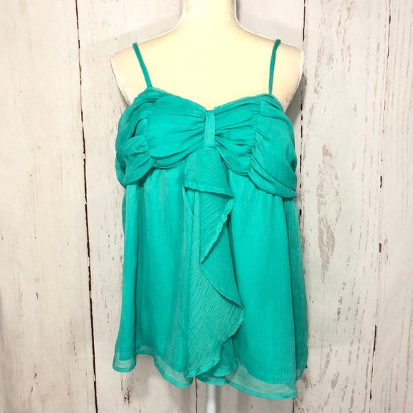 Charlotte Russe Tops - 5x25🎁🎁🎁CHARLOTTE RUSSE CHIFFON TOP  XL